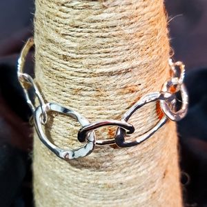 Chloe+ Isabel Organic Link Toggle Bracelet New